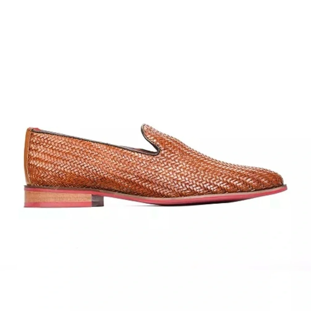 NWT Carlos by Carlos Santana Men's Gibson Weave Loafers